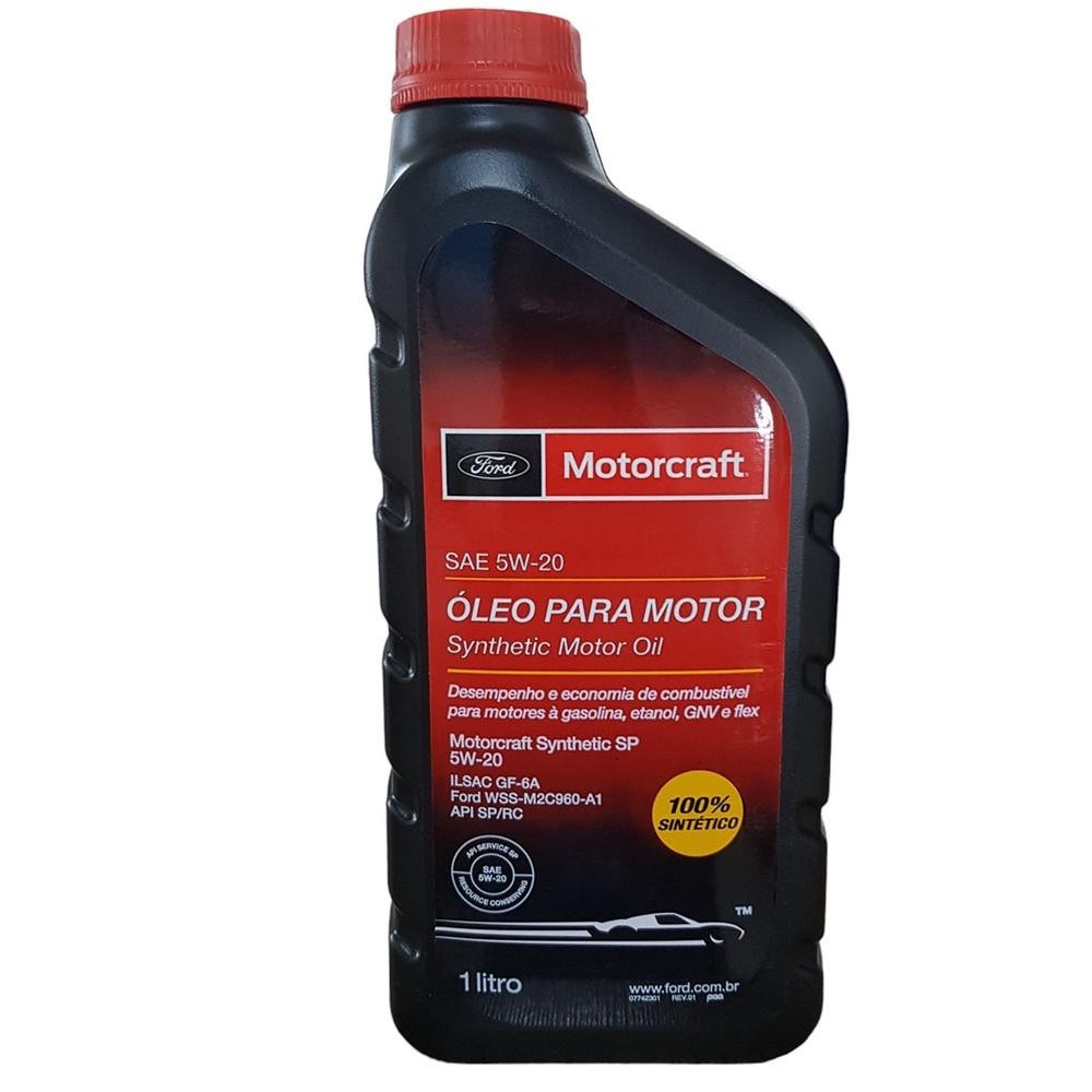 OLEO MOTOR 5W20 SN 1 LT SINTETICO FORD BX05W20CA