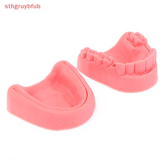STHB 2Pcs Módulo De Treinamento De Sutura De Goma Oral Silicone Periodontite Modelo BR