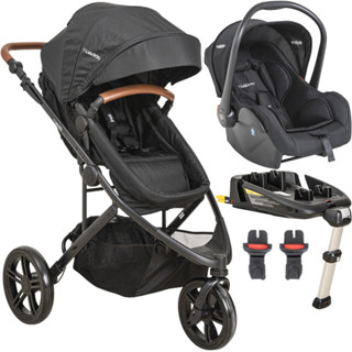 Carrinho de Bebe Bebe Conforto Base ISOFIX Kiddo Trek Preto em Oferta na Shopee