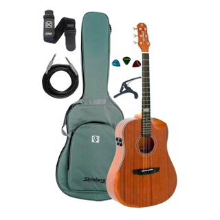 Violao Eletrico Strinberg Sd301hcr Galaxy Mahogany Satin Mgs em Oferta na Shopee