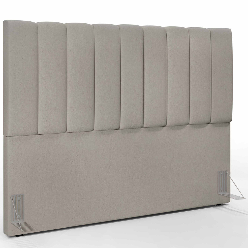 Cabeceira Cama Box Queen 160 cm Dália W01 Linho Bege - Lyam Decor