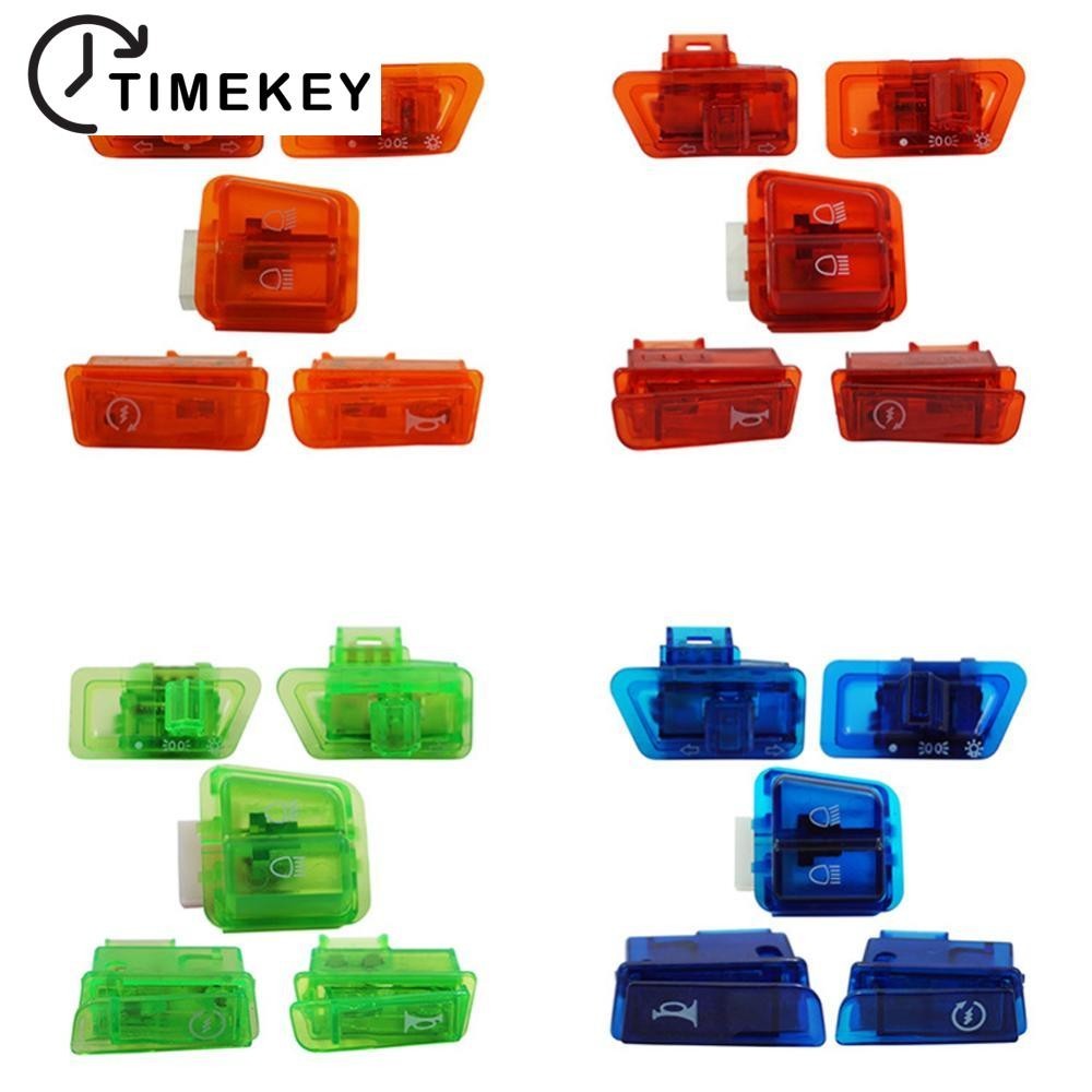 TKEY 5Pcs Motocicleta Sinal De Giro Do Farol Buzina Dimmer Botão De Partida Da Para GY6 50cc 125cc 150cc Scooter Moped R3S2