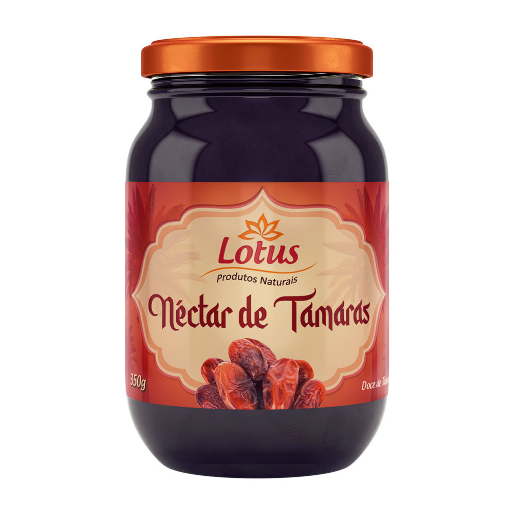 NÉCTAR DE TÂMARAS MEL DE TAMARAS VEGANO LOTUS 350G