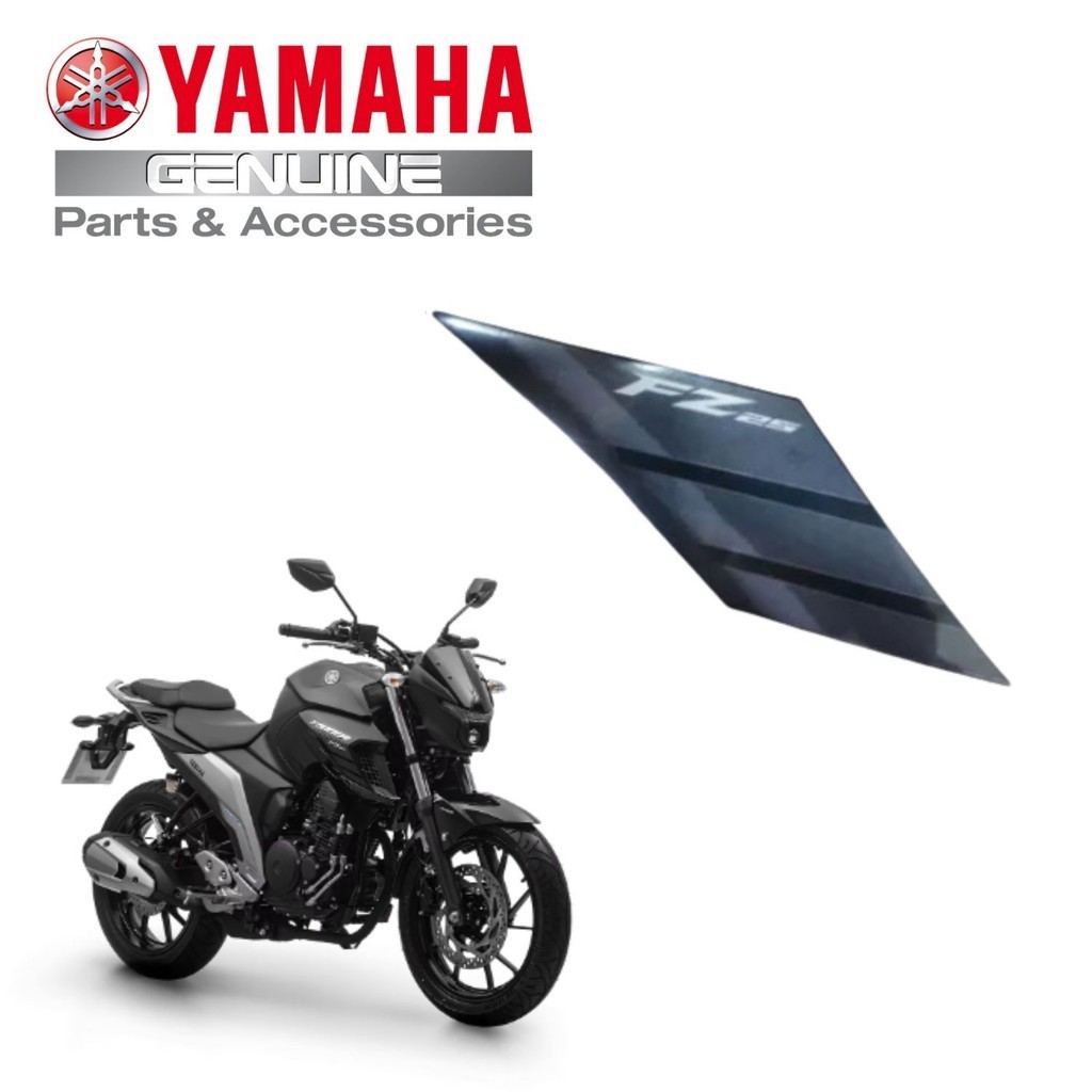 GRAFICO 2 DA TOMADA DE AR DIREITA PRETA FZ25 FAZER 250 2023 ORIGINAL YAMAHA