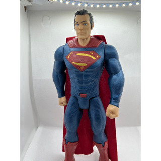 Boneco Superman Articulado Figura de Ação - Detalhes Realistas 30 cm articulado c led Envio Imediato