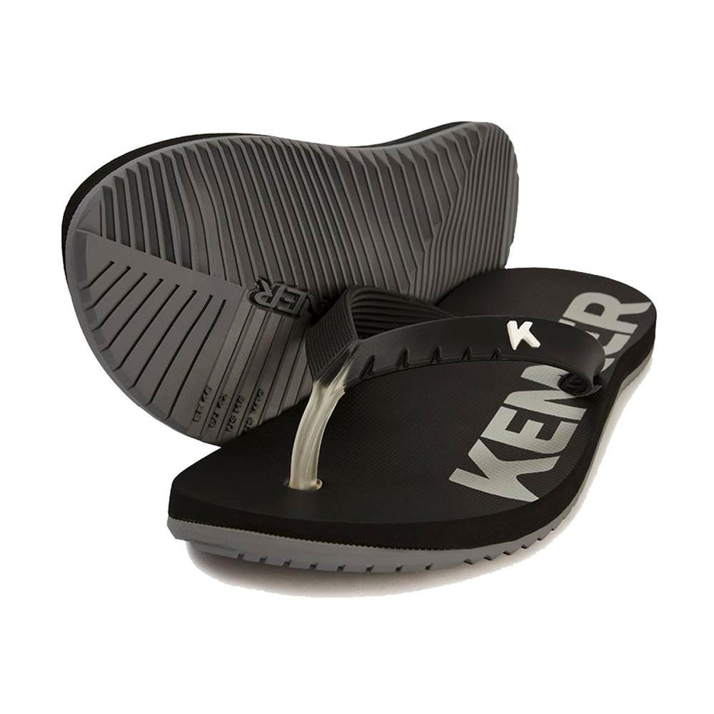 Chinelo Kenner Red Masculino - Preto e Cinza - Men Shoes