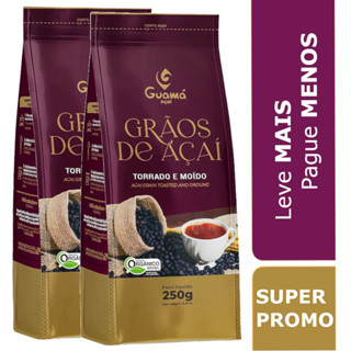 Café do Açaí da Amazônia 100% Grãos de Açaí Torrado e Moído  - 250g em Oferta na Shopee