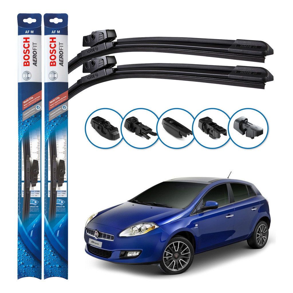 Imagem Palheta Parabrisa Limpador Original Bosch Bravo 2010 A 2016 Bosch
