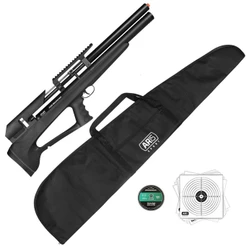 Carabina de Pressão 5.5mm PCP Artemis P35 Blackened + Alvos