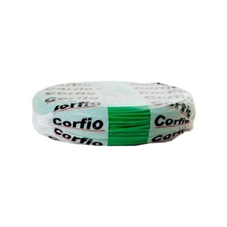 Fio Elétrico Flexível Corfio 750v 2,5mm Rolo 100m Verde Cabo em Oferta na Shopee