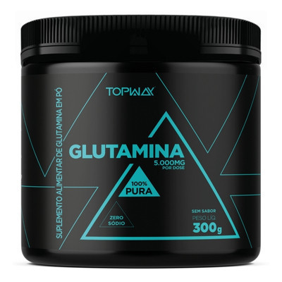 Glutamina Pura 300g - TopWay