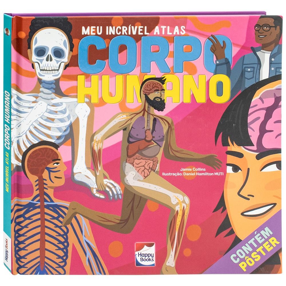 Meu Incrível Atlas: Corpo Humano - Livro novo PS