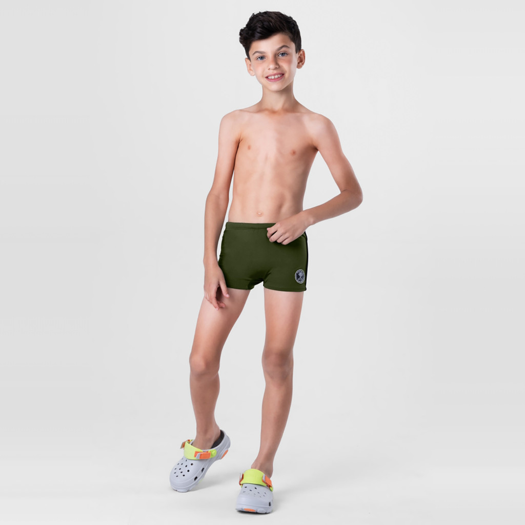 Sunga Infantil Menino em Malha Uv - Azul - Brandili - Baby & Kids Fashion