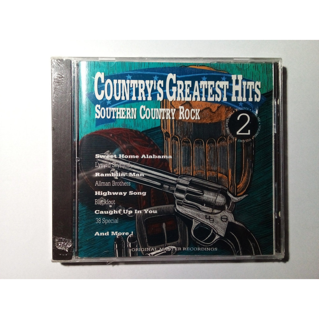Cd Country's Greatest Hits Southern Country Rock Volume 2 - Importado - Lacrado - Ag25