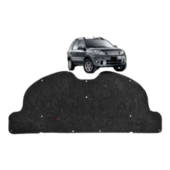 Manta Térmica Acústica Revestida Forrada do Capô Ecosport 2003 2004 2005 2006 2007 com Presilhas