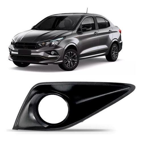 Moldura Farol De Milha Cronos Drive 2017 A 2022 C/ Furo