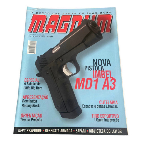 Revista Magnum Antiga Ano 14 Edição N.85cod. A449