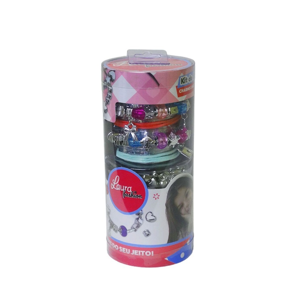Kit Joias e Miçangas Infantil Laura Fashion - Shiny Toys - Baby & Kids Fashion