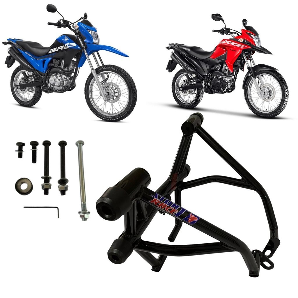 PROTETOR DE MOTOR STUNT RACE HONDA XRE 190 2017 A 2024