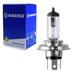 Lâmpada Gauss Branca H4 60/55w 12v Gl11