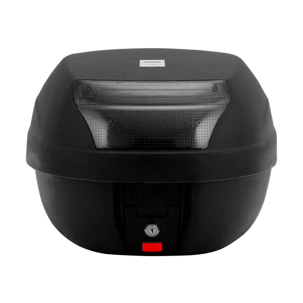 Bauleto Moto Baú Universal Plástico Superior 28 Litros Pro Tork Smart Box Motoqueiro Motoboy