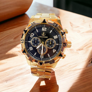 Relógio Masculino a Prova D' Agua Pallyjane Presente Dia dos Pais em Oferta na Shopee