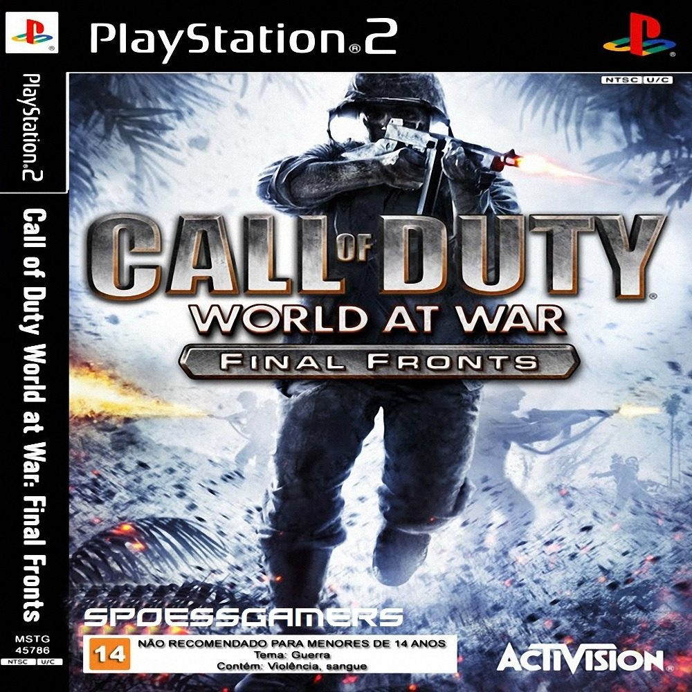 Call Of Duty 4 World At War Ps2 Desbloqueado Patch