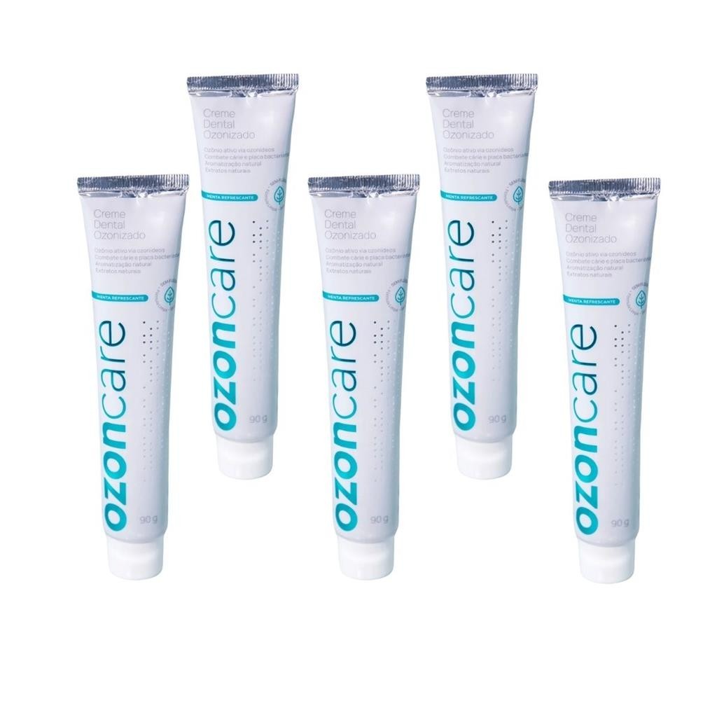 Creme Dental Ozonizado - Ozoncare Philozon 90g (5 Unidades) em Oferta na Shopee
