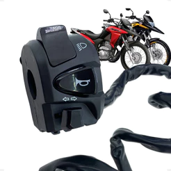 Punho Chave De Luz Interruptor Seta Buzina Para Honda Xre 300 2019 2020 2021 2022 2023
