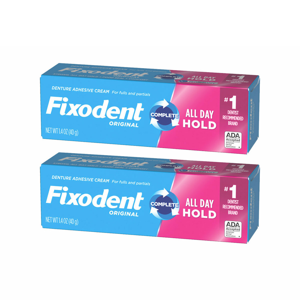 FIXODENT 40G ORIGINAL 2 unidades (Total 80G)