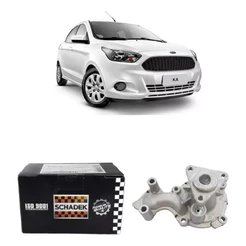 Bomba D'Agua - Ford KA 1.0 12V TIVCT 3CIL 2014 2015 2016 2017 2018 2019 2020