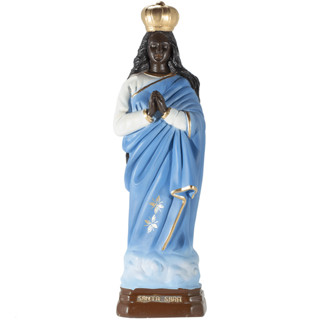 Imagem Santa Sara Kali 20cm Gesso Escultura Umbanda em Oferta na Shopee