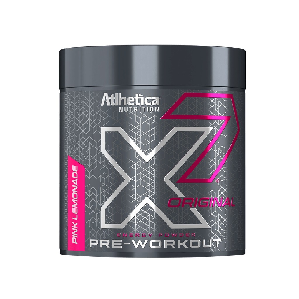 Pré Treino X7 Original Pote 300g Sabor Pink Lemonade Atlhetica Nutrition em Oferta na Shopee