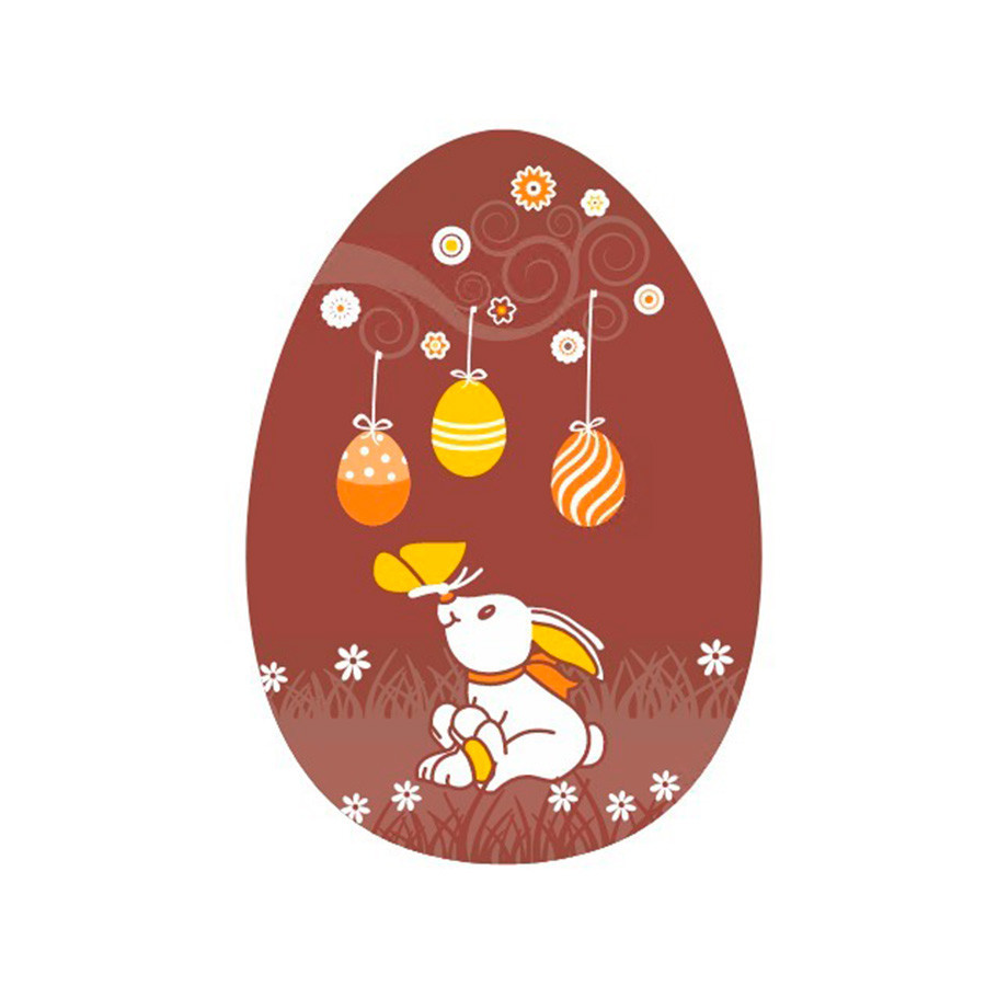 Blister Decorado Transfer para Chocolate - Ovo 350g - Páscoa - Ref. BLP0189 - 1 unidade - Stalden Decor - Rizzo em Oferta na Shopee