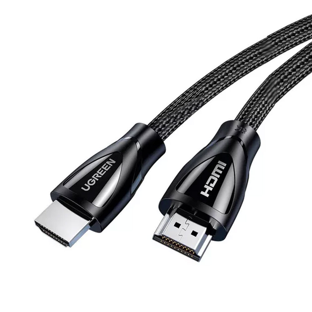 Cabo de Vídeo Ugreen Hdmi 2.1 Macho/Macho Resolução 8k60Hz 1 Metro Preto em Oferta na Shopee