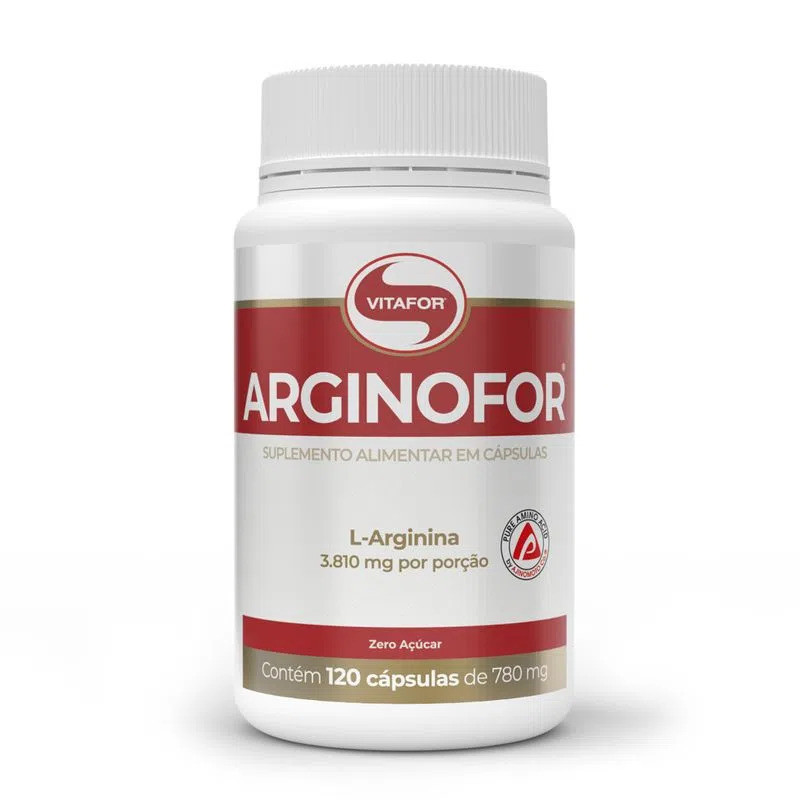 Arginofor 120 Capsulas 780mg Vitafor