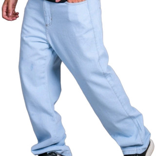 Calça Jeans Balão Boca Larga Estilosa Moda Masculina Dazzling 100 % Algodão- Estilo Mandrake em Oferta na Shopee