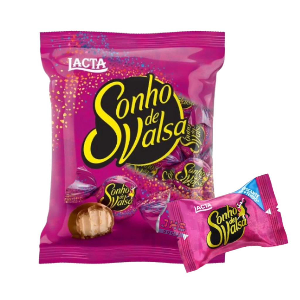 Bombom Ouro Branco Sonho de Valsa Pacote 1kg Chocolate Lacta