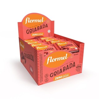 Tablete De Goiabada, Sem Glúten, Zero Açúcar - Caixa Com 24 Unidades De 20G Cada em Oferta na Shopee