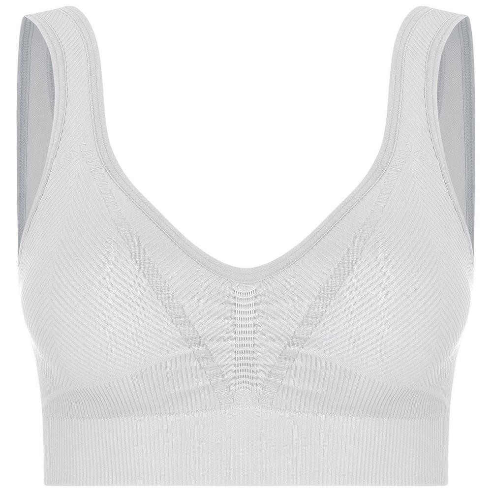 Top Esportivo Lupo Af Basic Com Bojo Removível - Branco em Oferta na Shopee