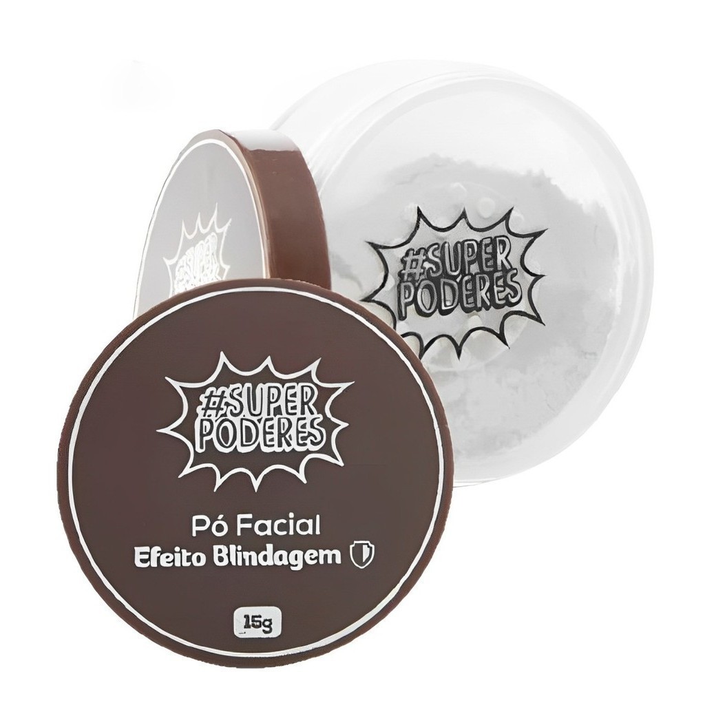 Pó Facial Efeito Blindagem Super Poderes em Oferta na Shopee