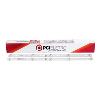 Kit 2 Barras de Led Compatível Com 32S6500S 32D1200 32S5300 32S6500 32FS500B PTV32D12D PTV32D12 BTV32D12D