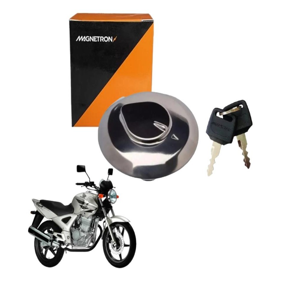 Tampa Tanque Combustivel Twister 250 Xr 250 Tornado XRE 300 CB 300 CBX 150 CBX 200 TWISTER CG TITAN FAN 125 CG TITAN FAN 150 NX 350 SAHARA NX 400 FALCON NXR 125 BROS 2001 2002 2003 2004 2005 2006 2007 2008 2009 2010 2011 2012 2013 2014 2015 Magnetron