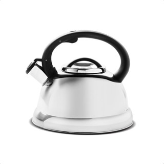 Chaleira 2,7L com Apito em Aço Inox Alça em Nylon para Fogão a Gás Vitrocerâmico, Elétrico Por Indução - Brinox 4875/100 em Oferta na Shopee