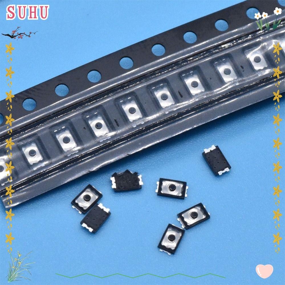 SUHU 50pcs Botão De Pressão Táctil Telefone Chave De Filme Fino SMD Micro Interruptor De 4 Pinos em Oferta na Shopee