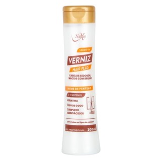 Leave-in Hair Pluss Creme de Pentear (Banho de Verniz) 300ml Naxos