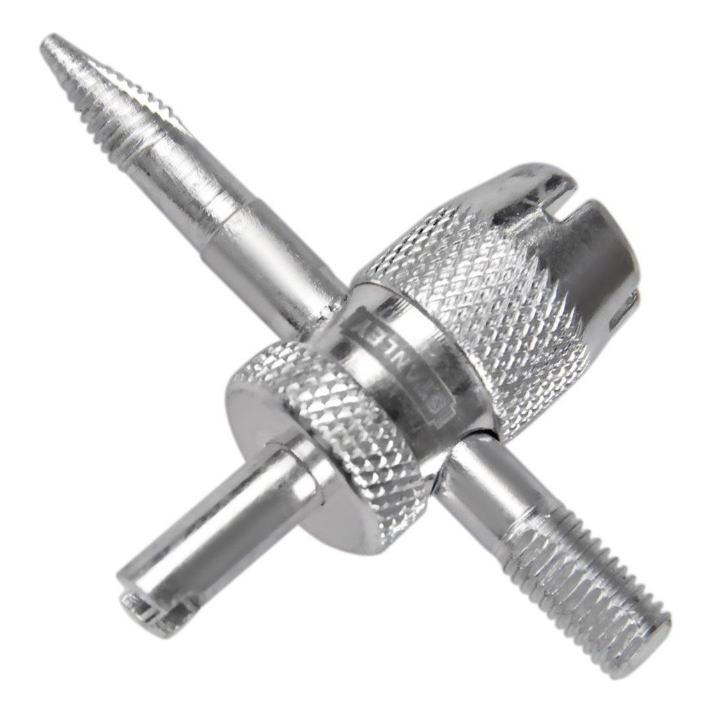 Detalhes do Saca Valvula Pneu Omega 4 Usos + 10 Nucleo Curto Niquelado
