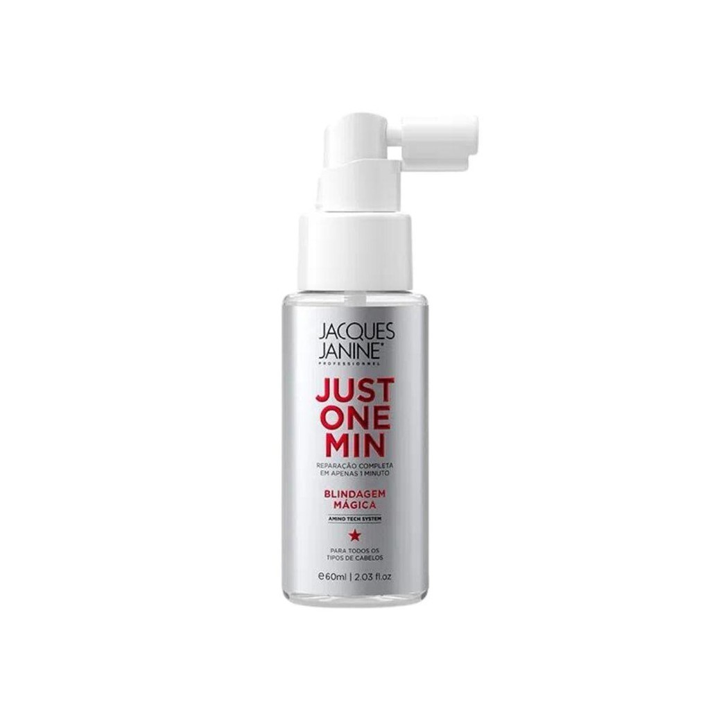 Spray Blindagem Mágica Jacques Janine Just One Min Amino Tech System 60ml