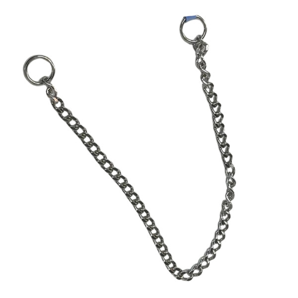 Coleira Corrente Resistente para Adestramento Dimensão 3,5X60 Cm