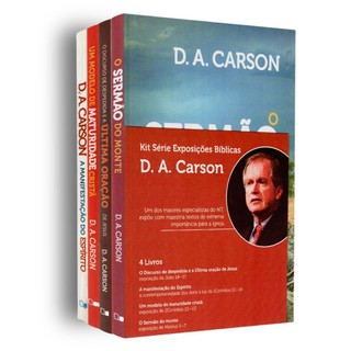 Kit Série Exposições Bíblicas | D. A. Carson em Oferta na Shopee